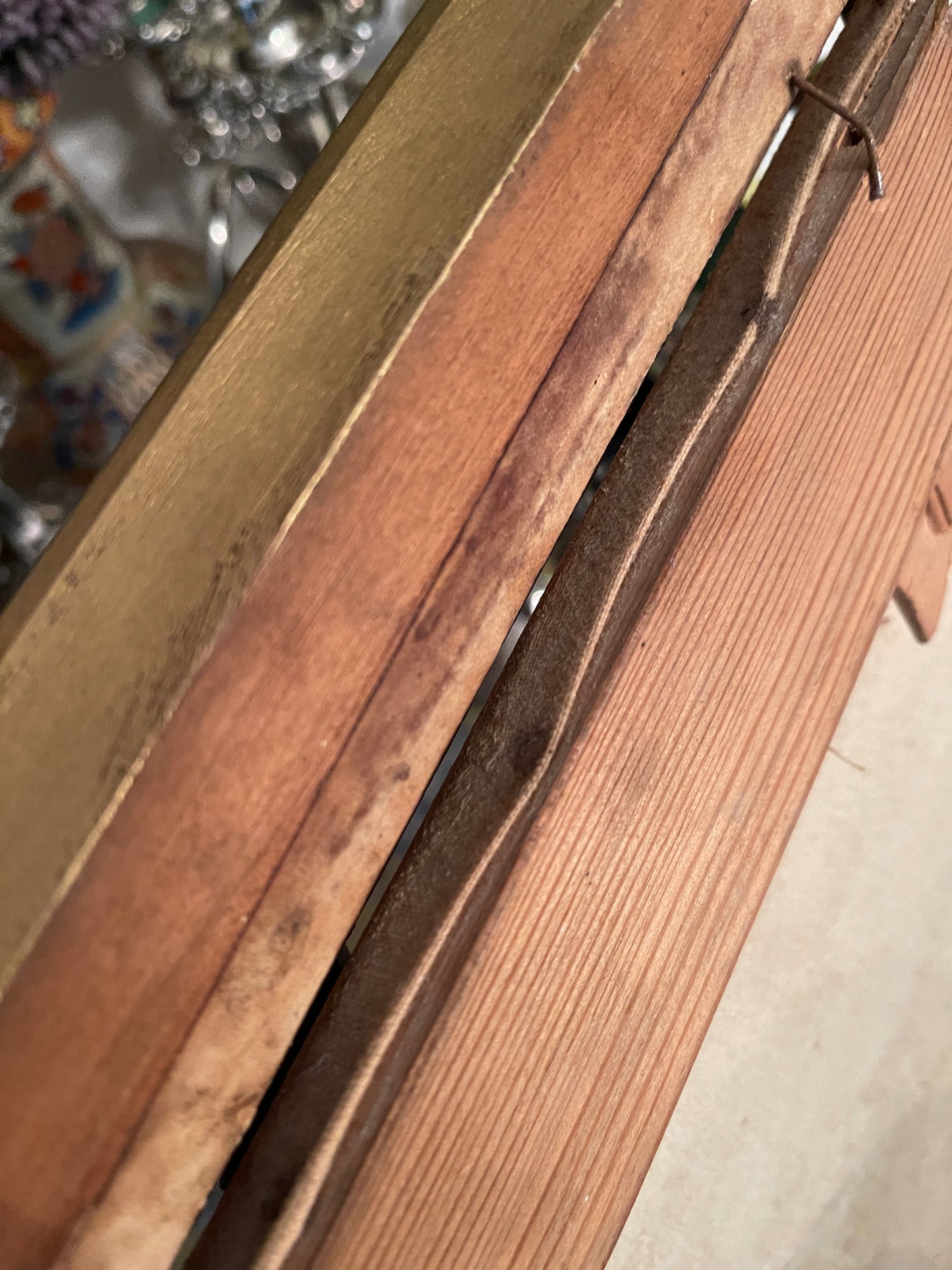 Antique Painting of the Rhine River in the Swiss Alps #1, Signed and Dated, Framed