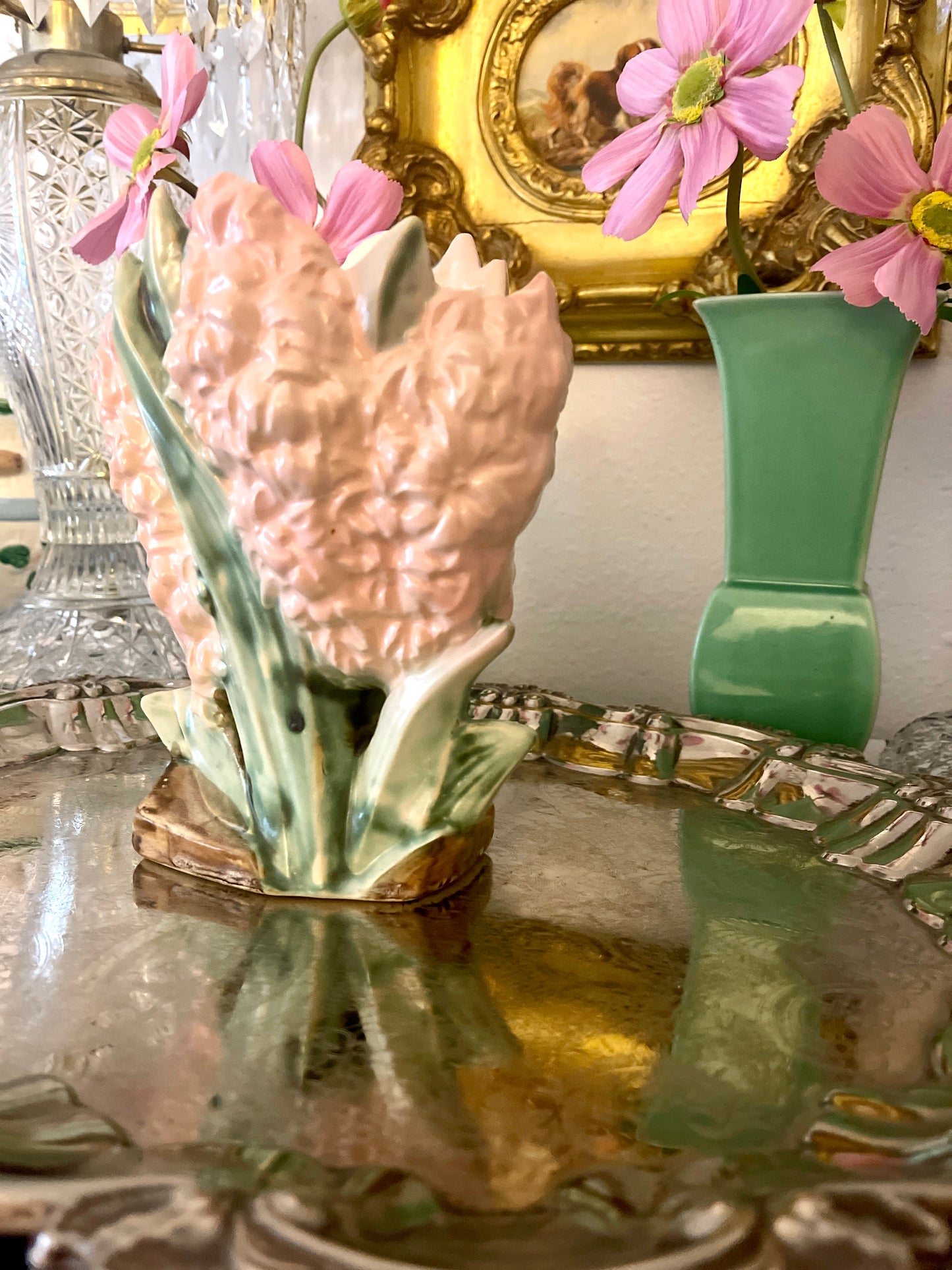 Vintage 1950s McCoy Hyacinth Vase