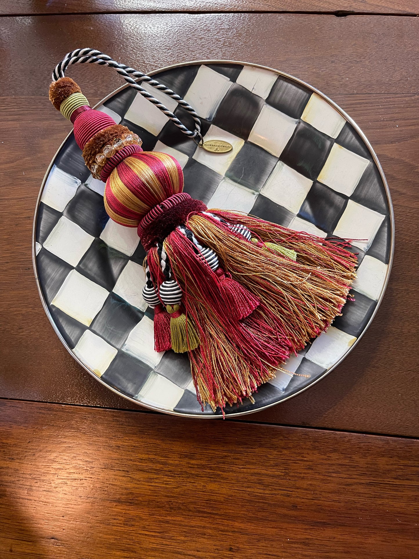 Large MacKenzie Childs Tassel, Retired