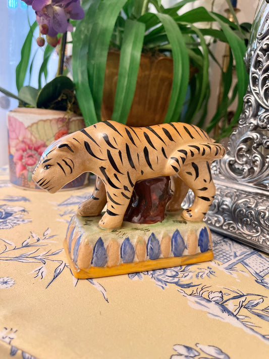 Staffordshire Style Tiger