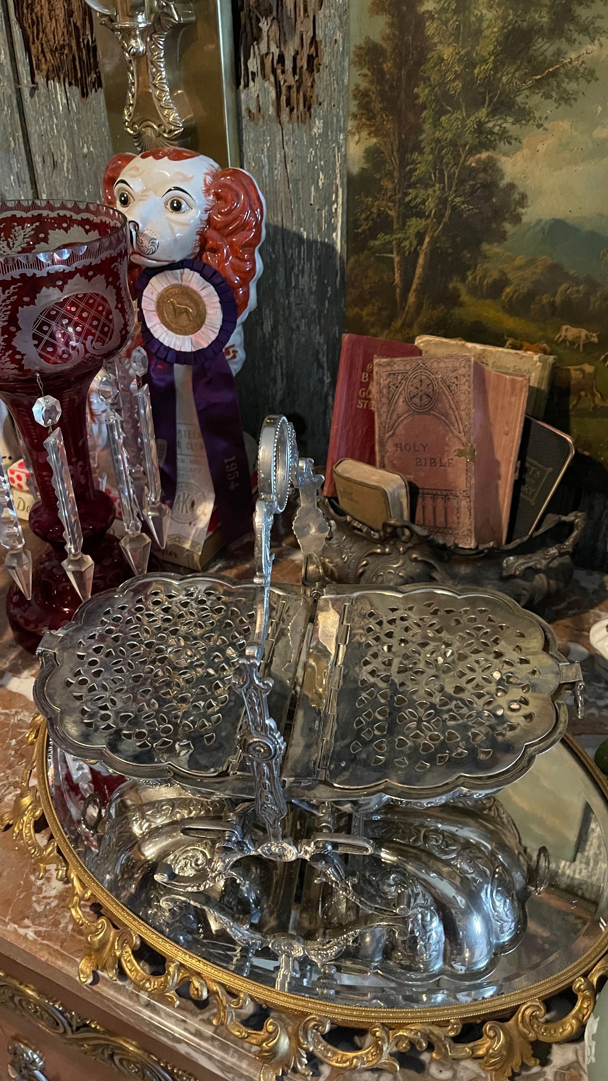 Silverplate Biscuit Warmer / Biscuit Server