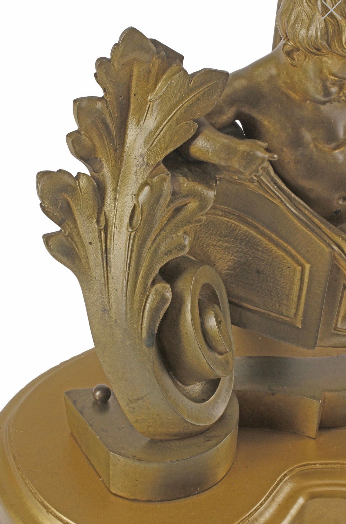 19th-Century Louis XV Style Bronze Doré Chenet Table Lamps | Pair