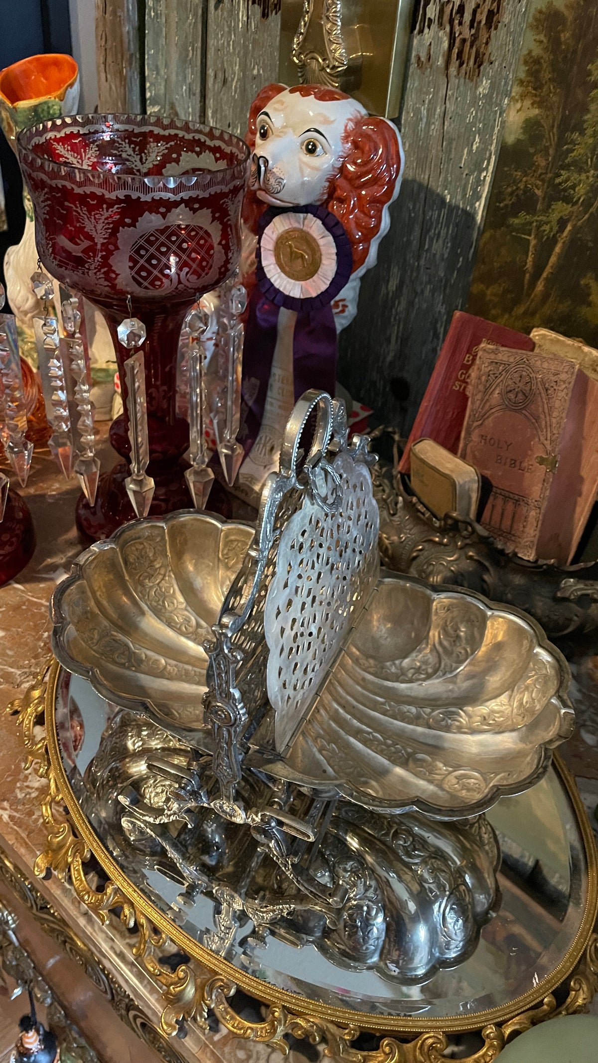 Silverplate Biscuit Warmer / Biscuit Server