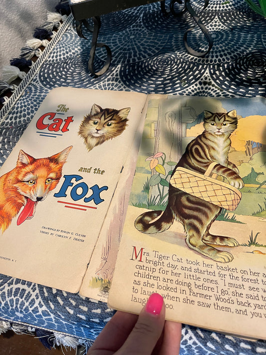 1930 Cat and the Fox, Vintage Book