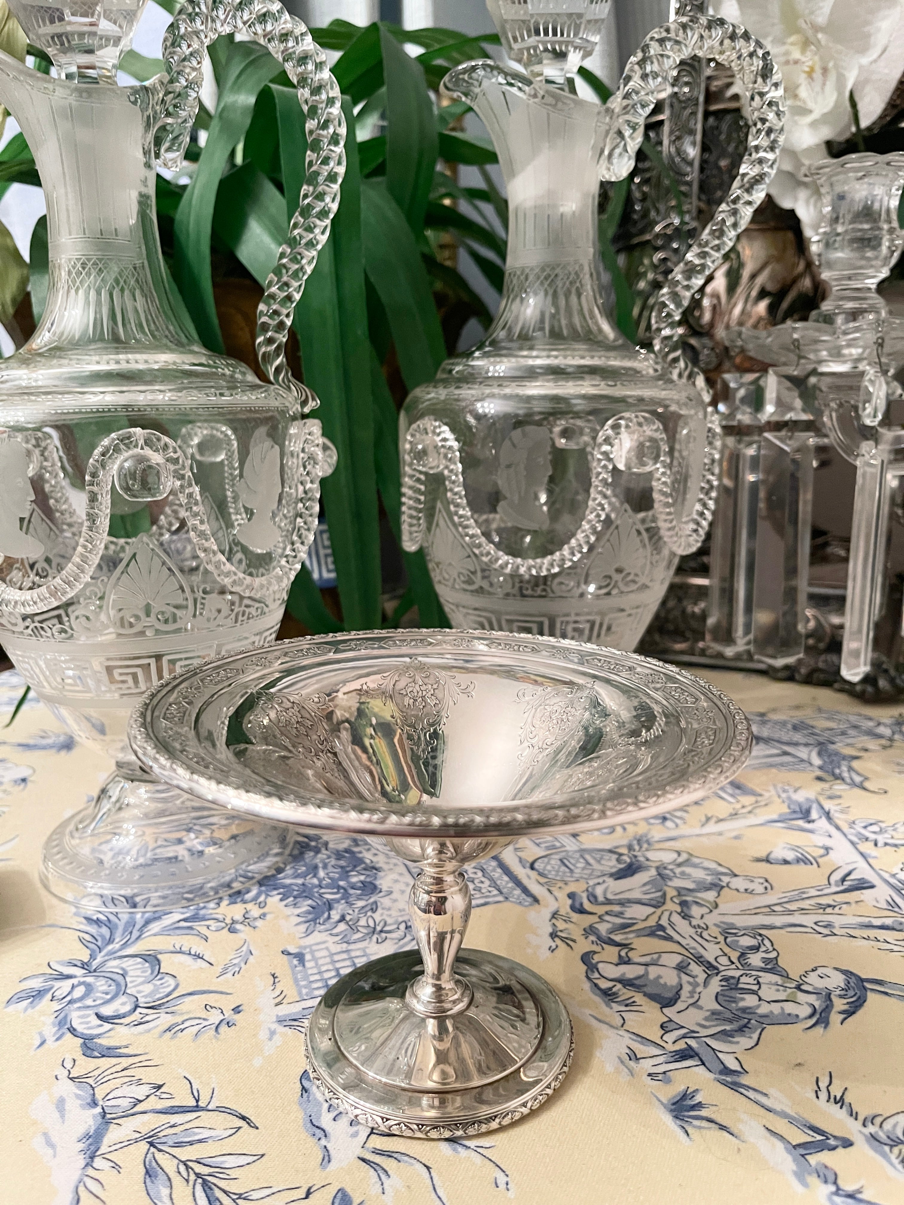 Decorative Plates and Bowls Under The Copper Roof