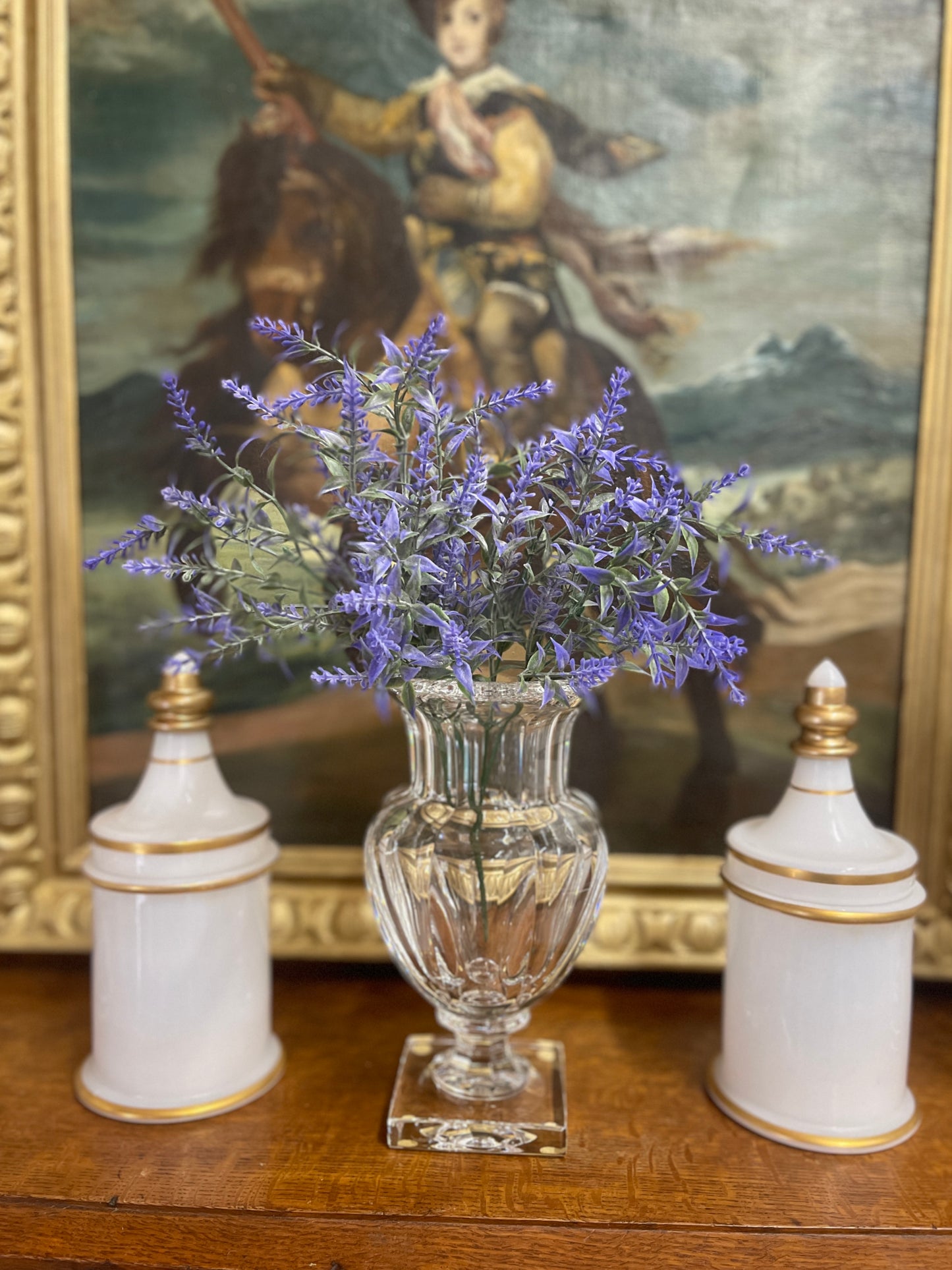 Vintage Baccarat Crystal Vase, Musee Des Cristallieries' (1821-1840) Reproduction, Made in France, Estate Decor