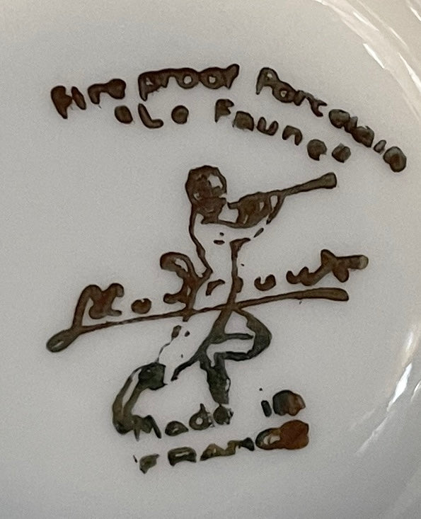 Vintage Louis Lourioux French Oyster Plate — Cauliflower Center