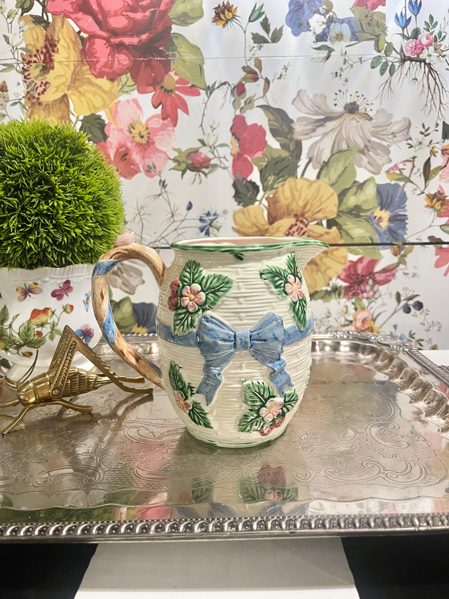 Haldon Group Ribbon and Bow Pitcher