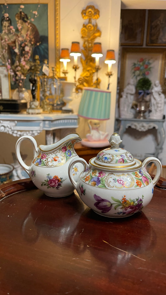 Schuman Dresden Creamer & Sugar Set