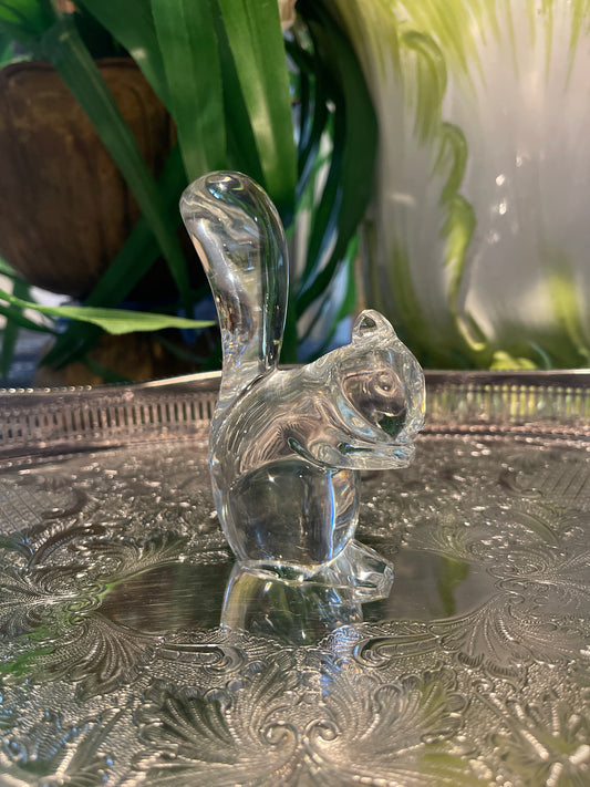 Vintage Crystal Squirrel, Baccarat