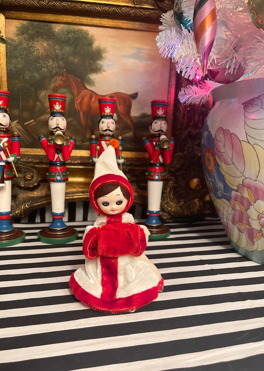 Vintage Dream Doll in Red and Cream