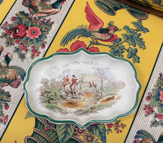 Spode The Hunt ‘Gone Away’ Small Serving Dish