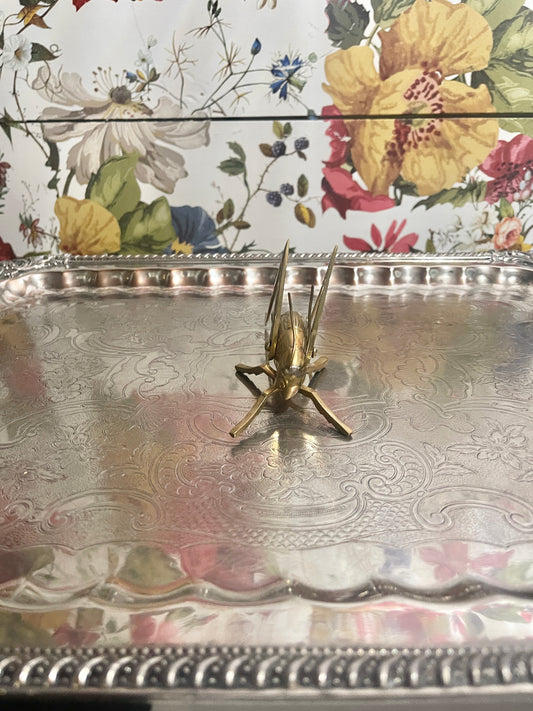 Vintage Brass Cricket