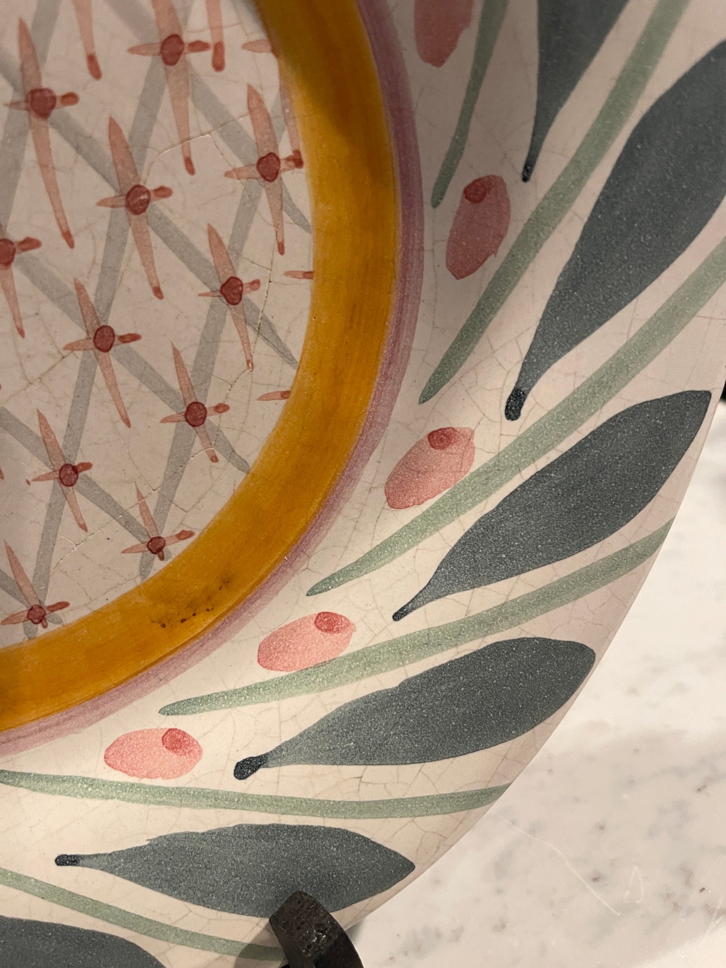 Brighton Pavillon, Vintage MacKenzie Childs Dinner Plate, 2 Available