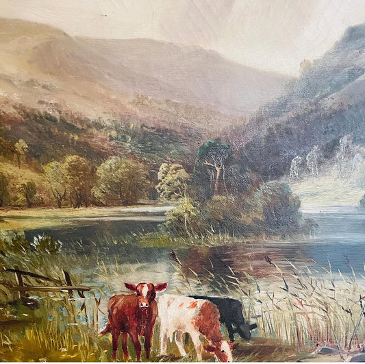 Whispers of the English Countryside | 19th-Century Pastoral Landscape by Wilton Morley