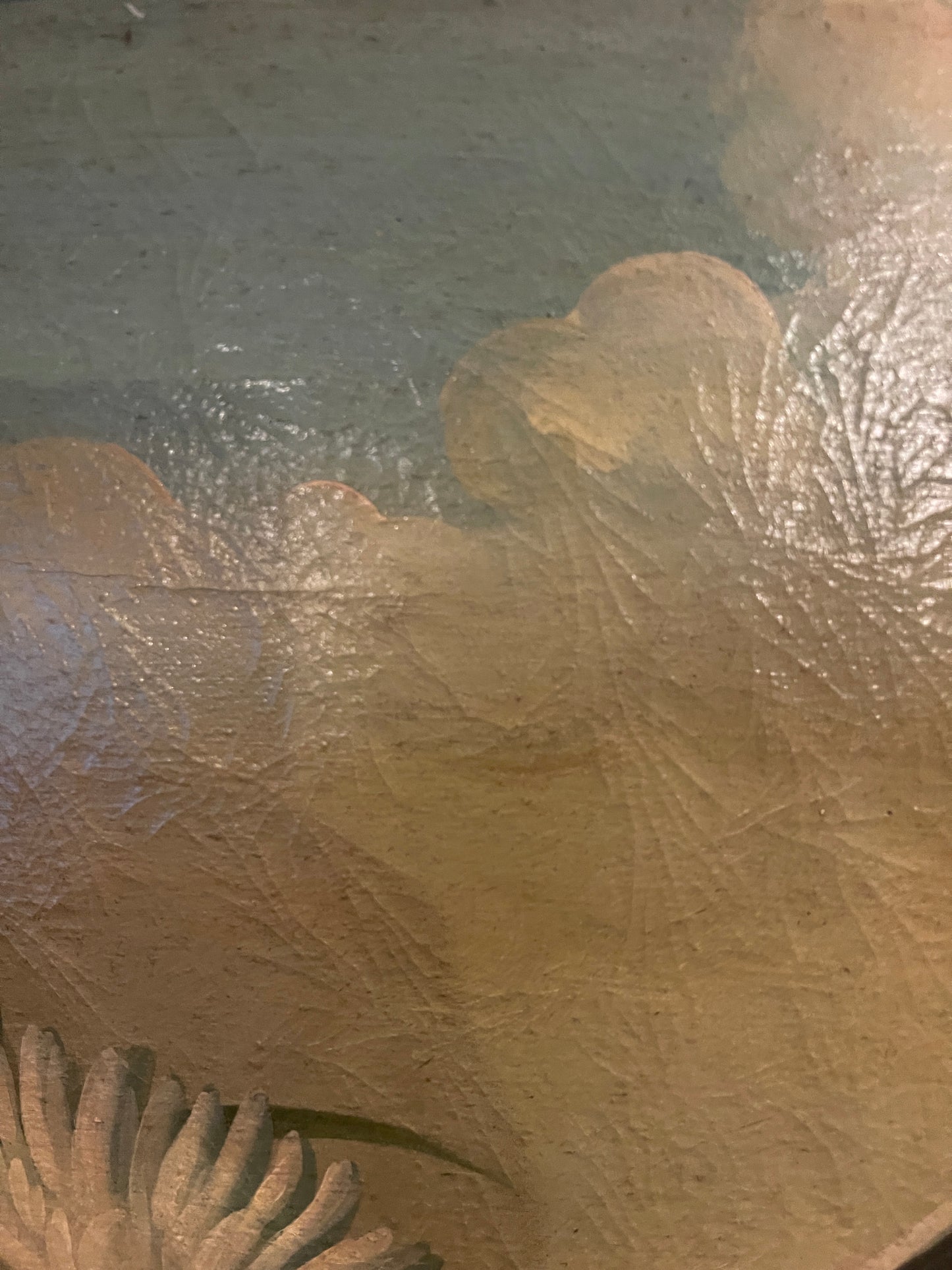 “White Swan” After Ira Monte (b.1918) , 32” x 48” , Vintage Heirloom Artwork