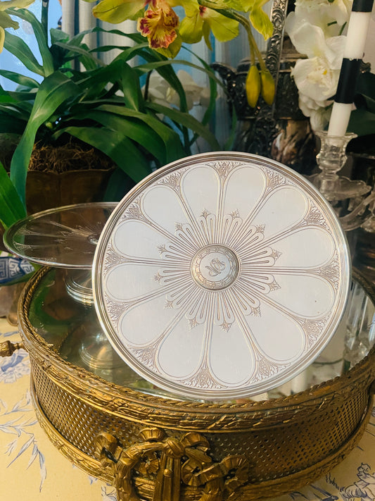 PAIR of Antique Tiffany & Co. Sterling Silver Tazzas, Estate Decor