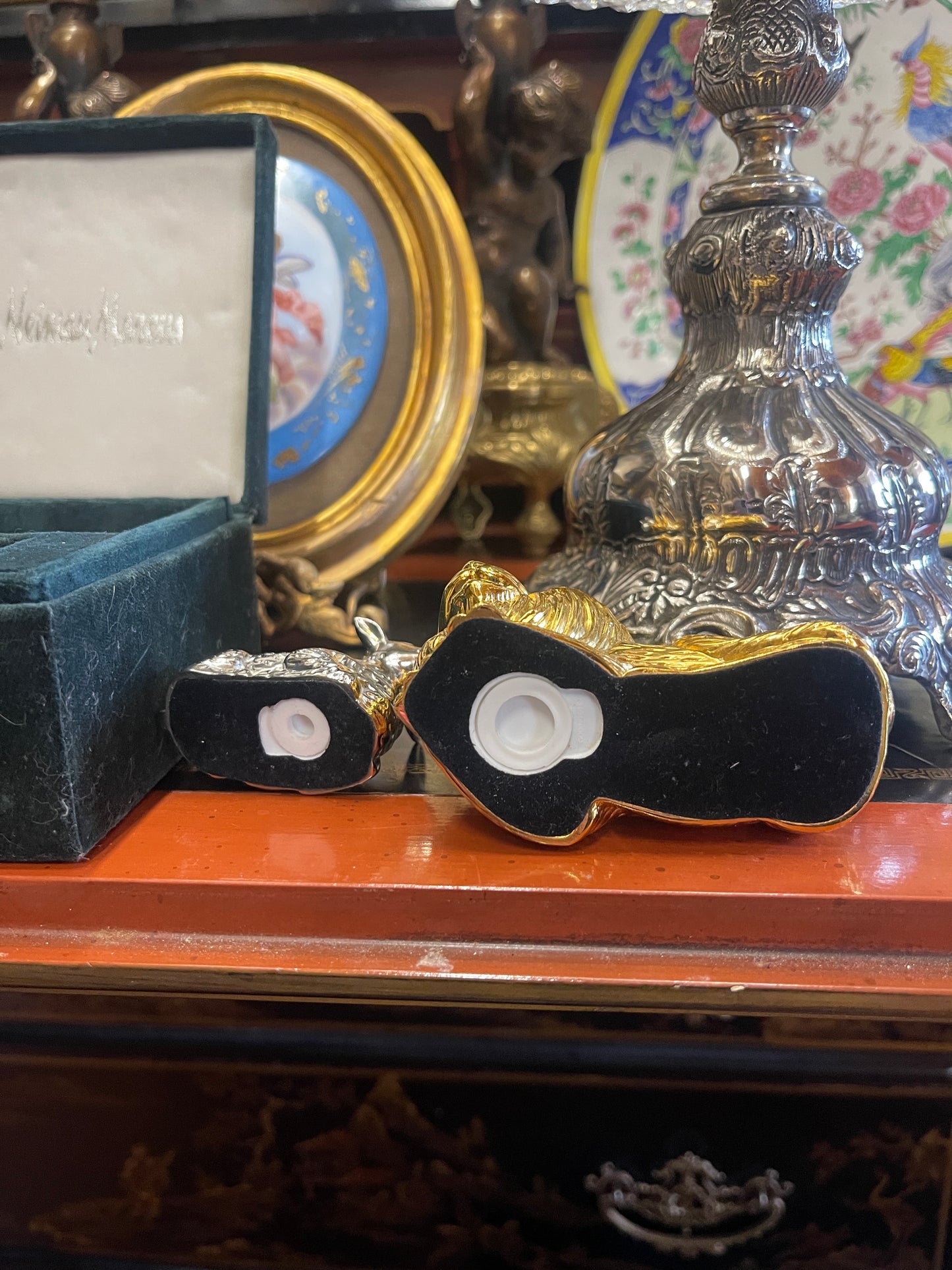 Lion and Lamb Salt and Pepper Shakers- Neiman Marcus