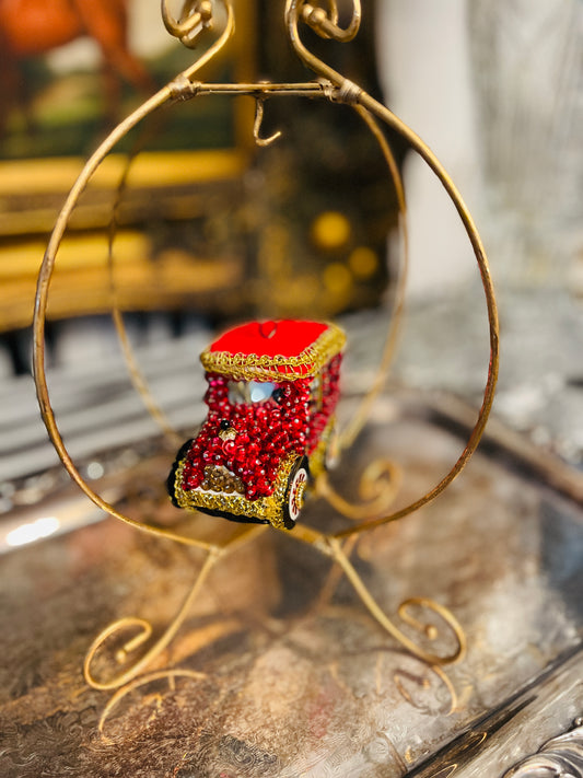 Christmas Car Push Pin  Ornament