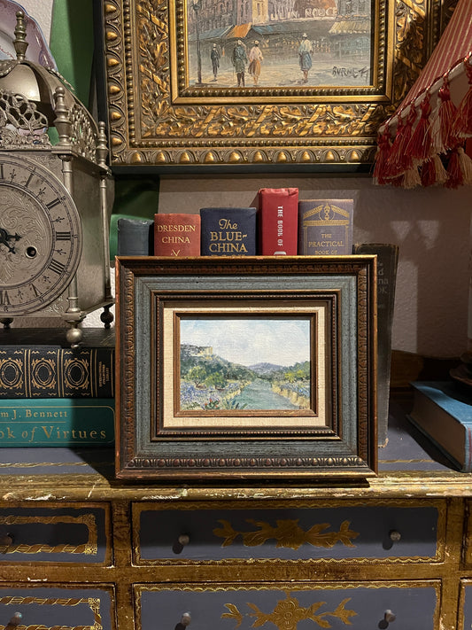 Texas Hill Country Painting, Original Estate Art