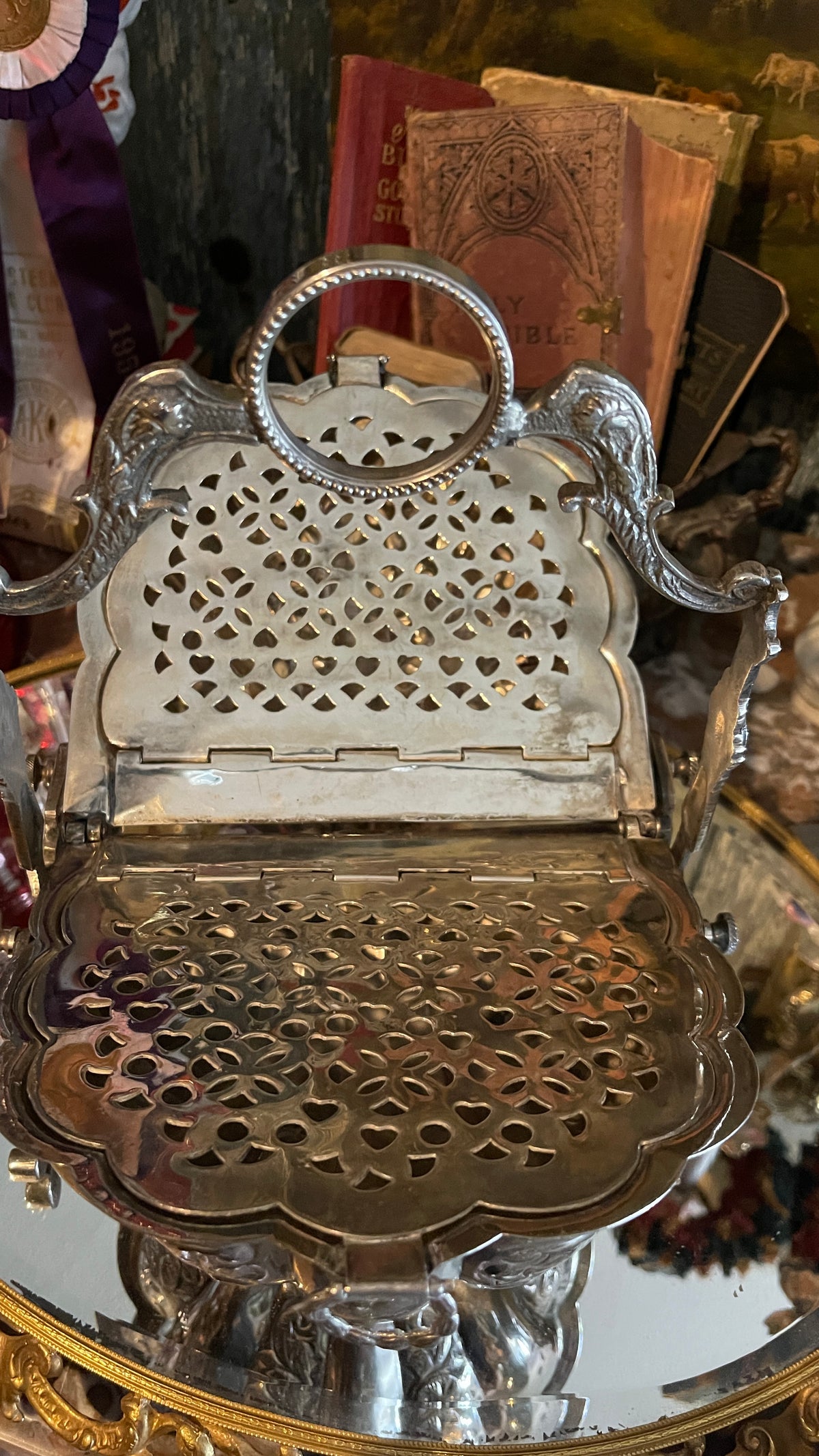 Silverplate Biscuit Warmer / Biscuit Server