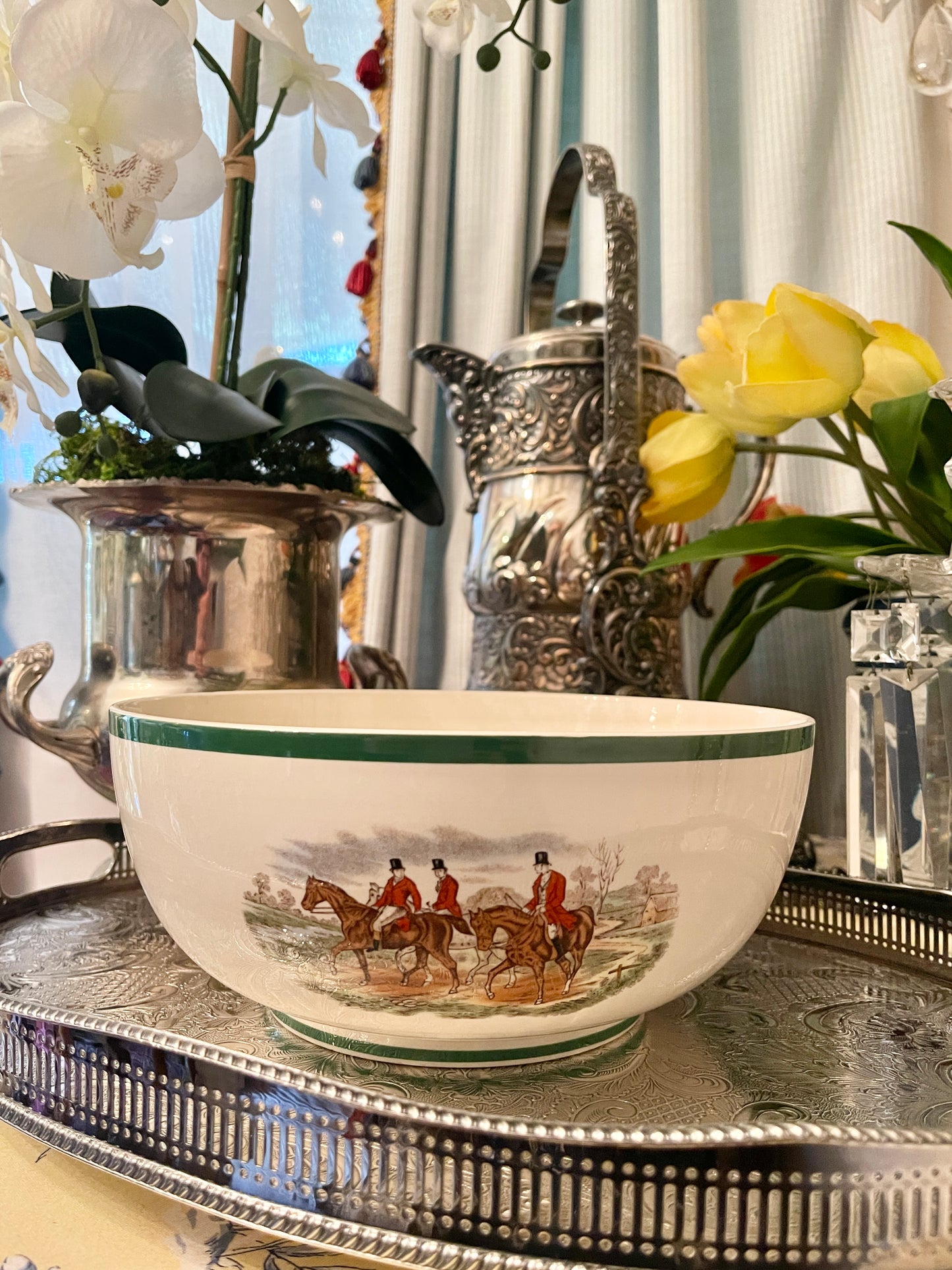 Spode ‘The Huntsman’ Serving Bowl, The Hunt Collection, Made in England