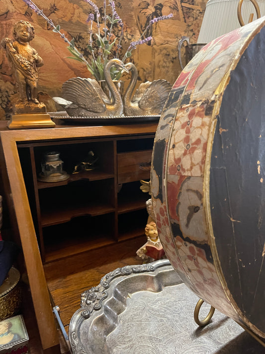 Vintage French Bentwood Portrait Box