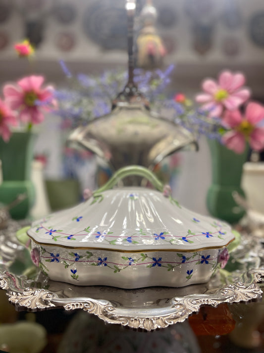 Herend Blue Garland Tureen