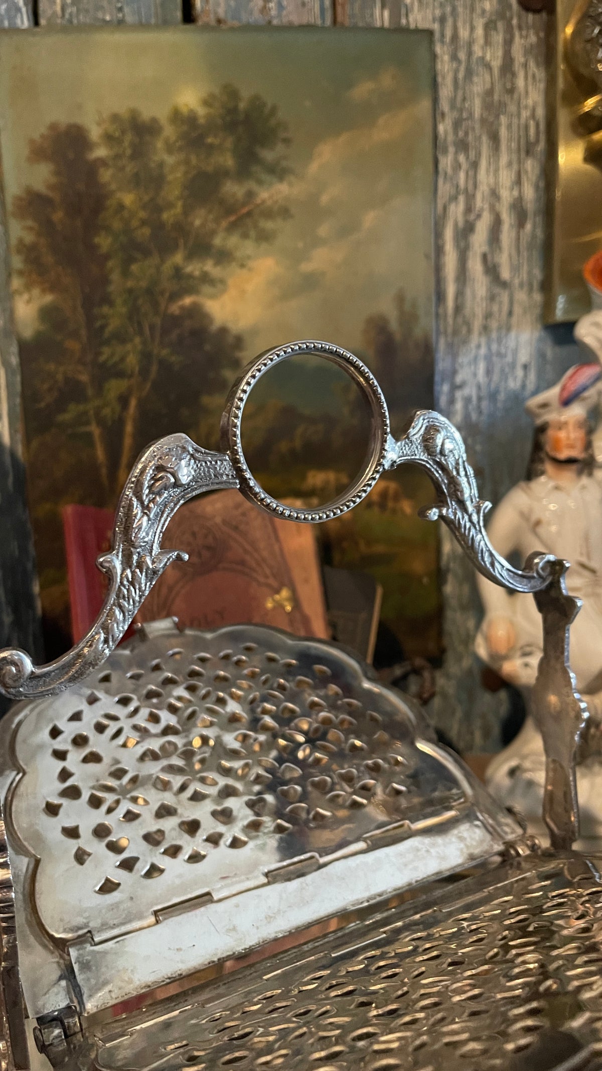 Silverplate Biscuit Warmer / Biscuit Server