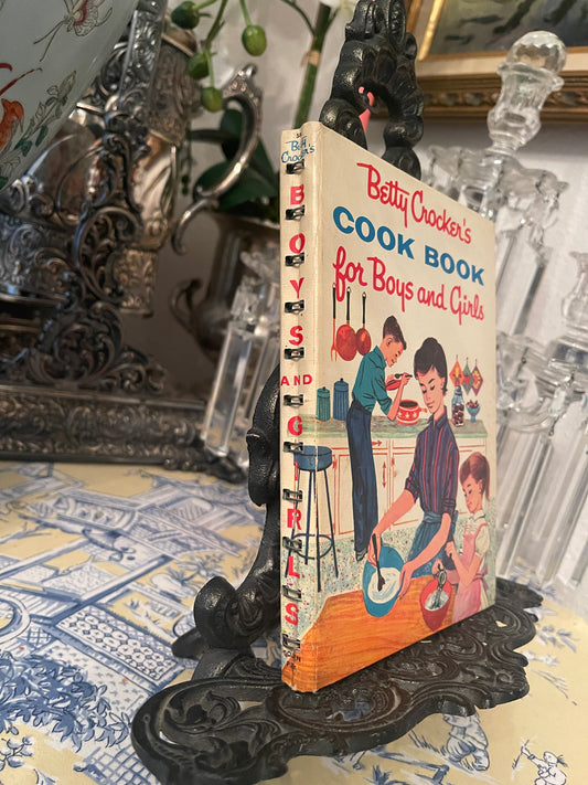 Betty Crocker’s Cookbook for Boys and Girls, 1957 First Edition, Fourth Printing