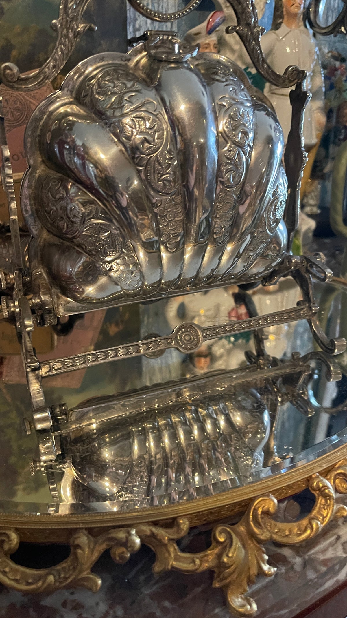 Silverplate Biscuit Warmer / Biscuit Server