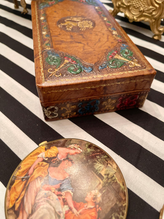 Vintage Italian Card Box