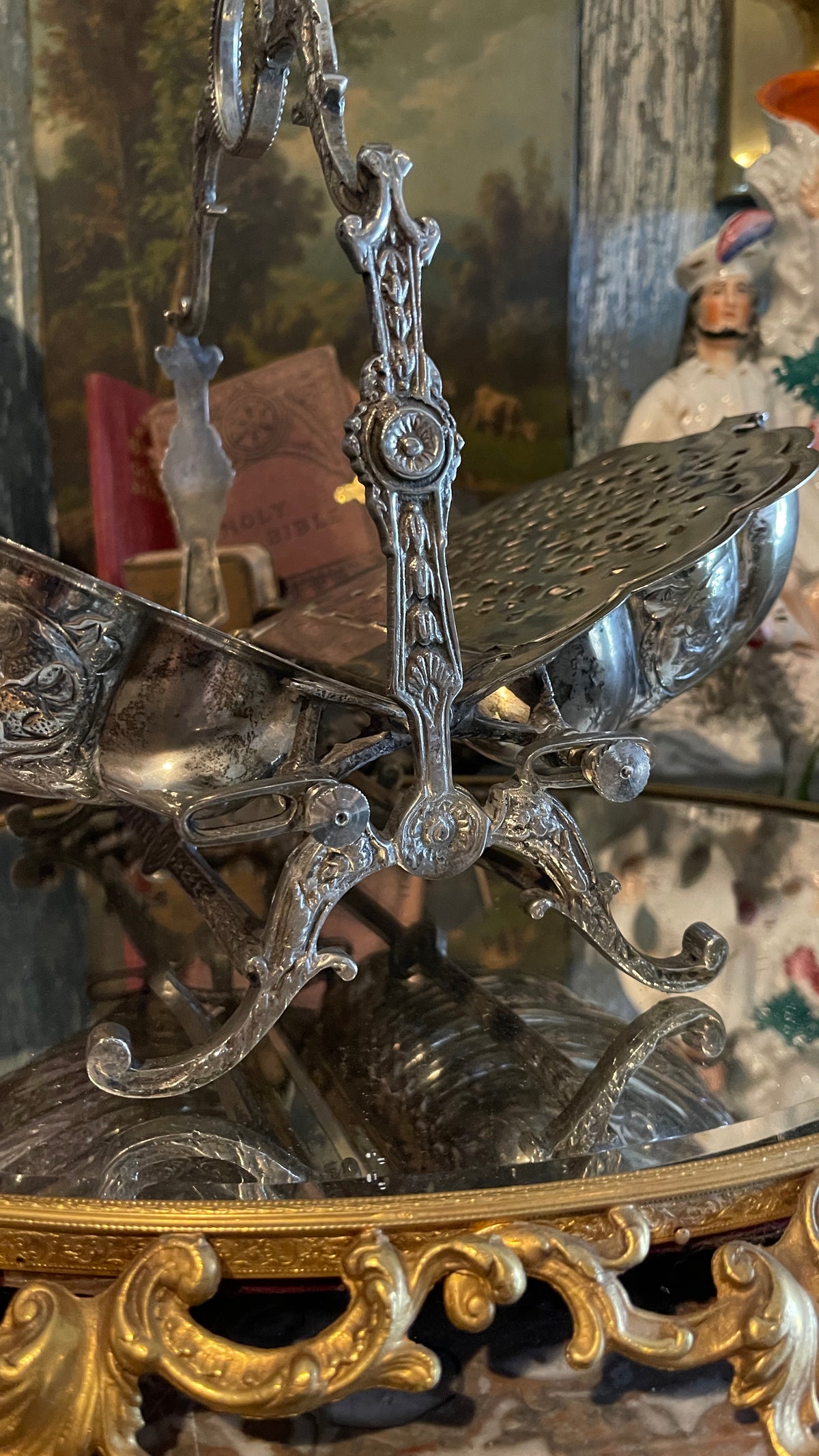 Silverplate Biscuit Warmer / Biscuit Server