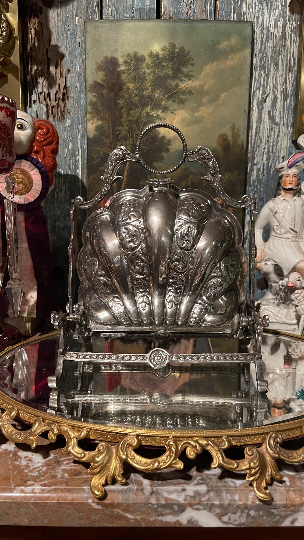 Silverplate Biscuit Warmer / Biscuit Server