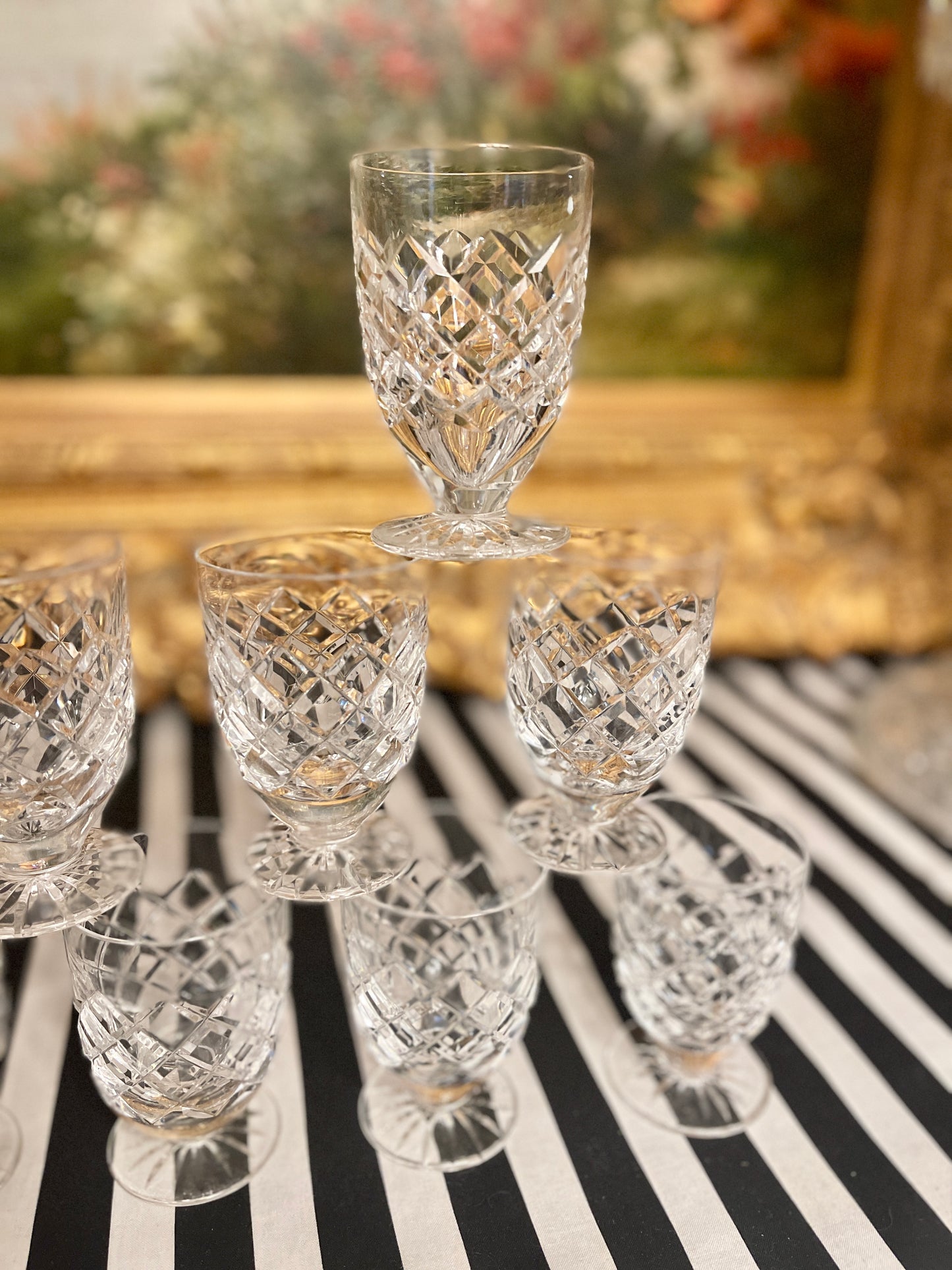 Vintage Waterford Crystal Comeragh Juice Glass,  Apéritif Glass, Bar Glasses