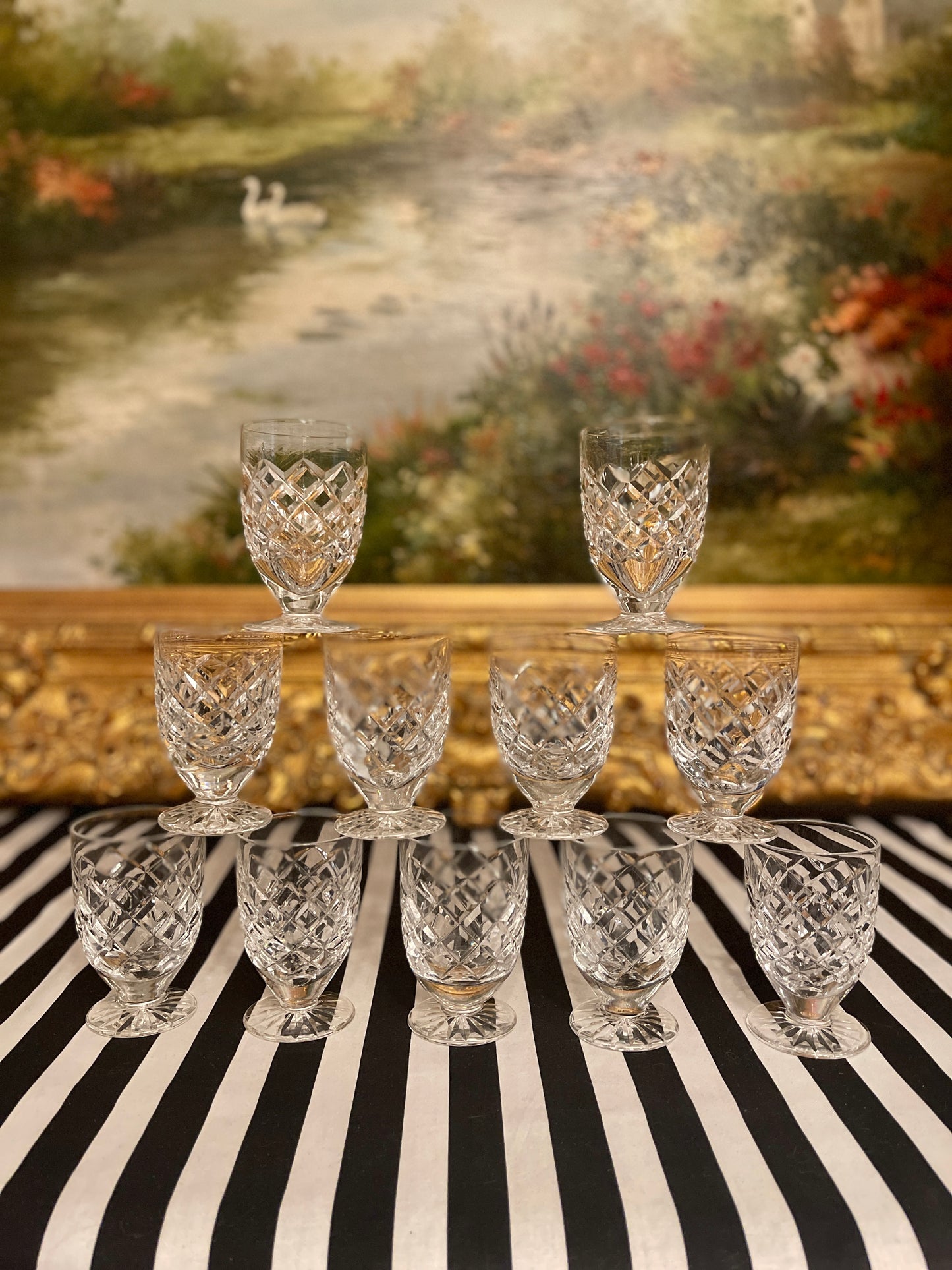 Vintage Waterford Crystal Comeragh Juice Glass,  Apéritif Glass, Bar Glasses