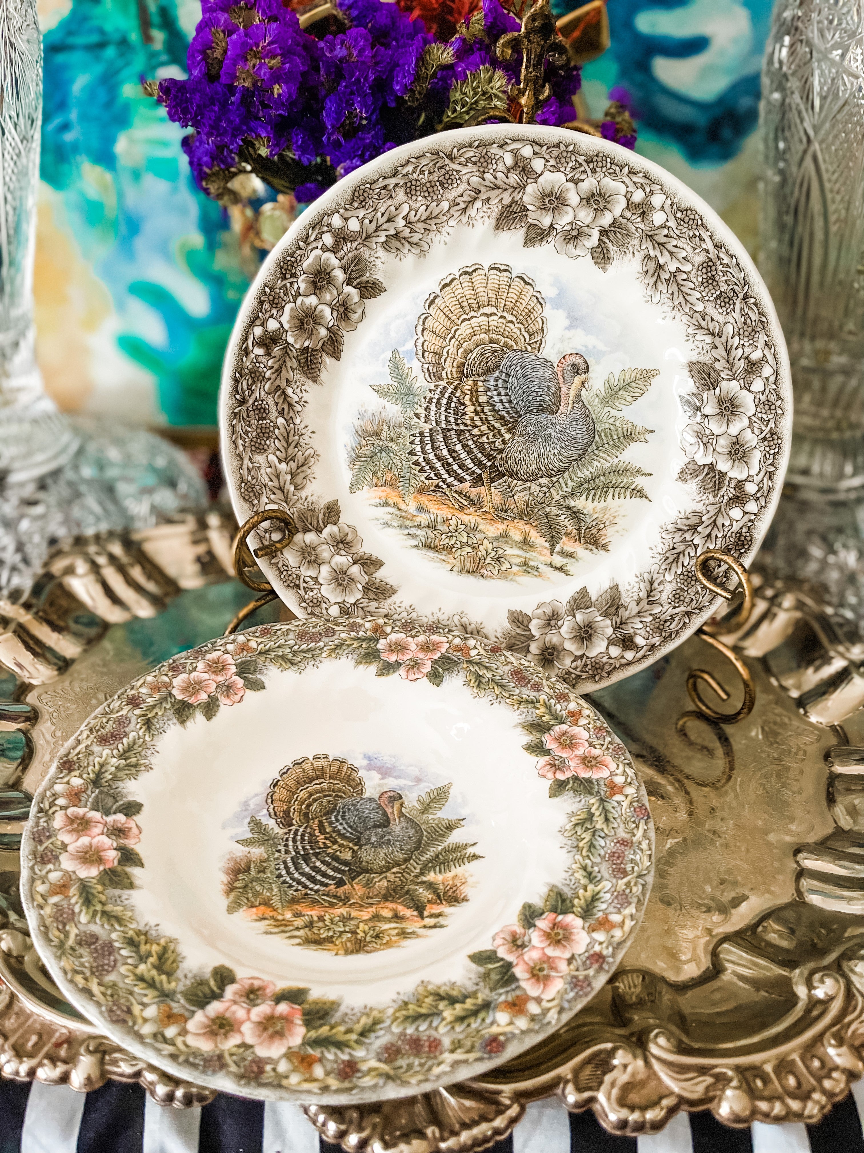 Thanksgiving shop plate set