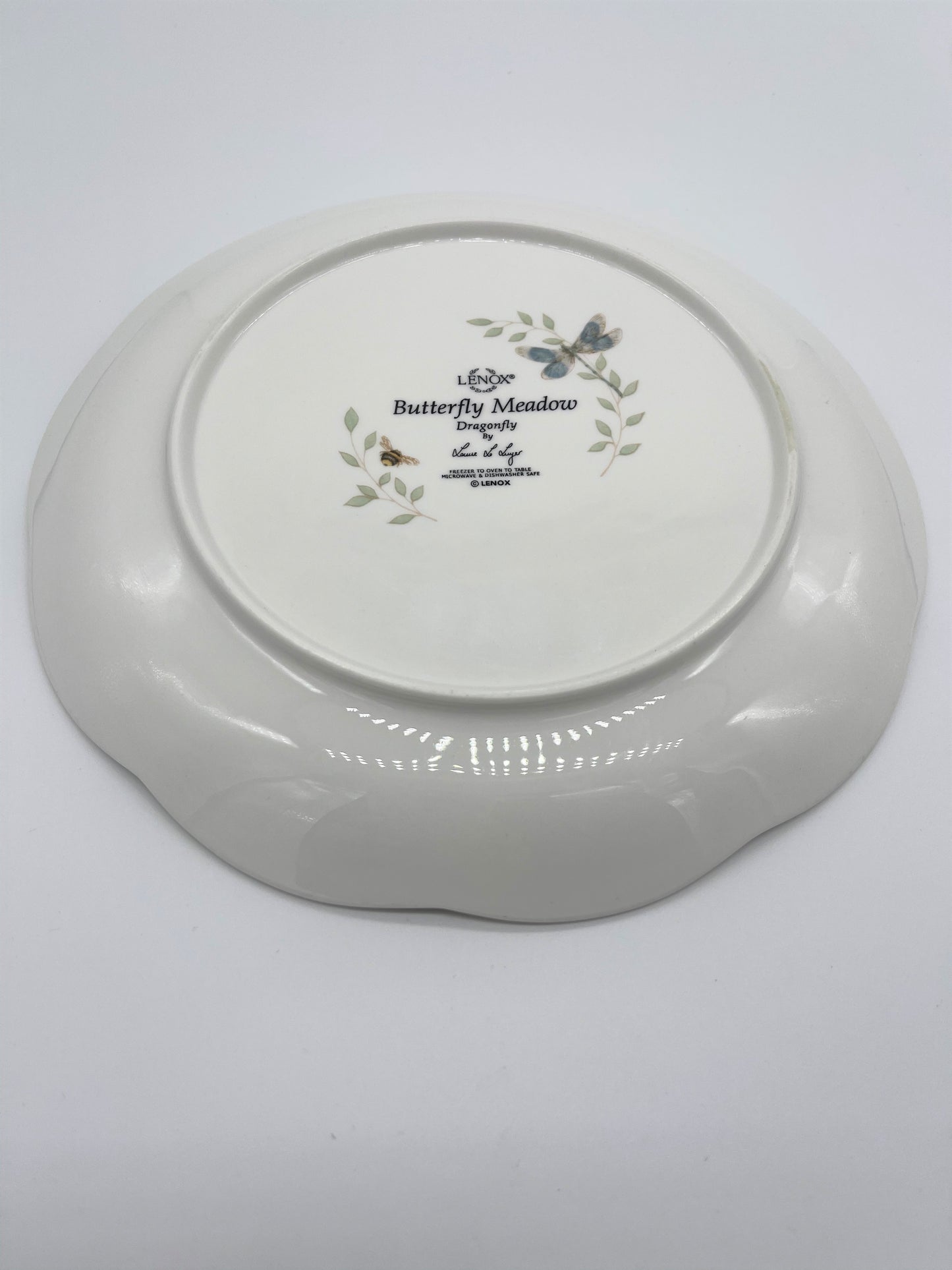 Lenox Butterfly Meadow Dragonfly Plate - Three Available