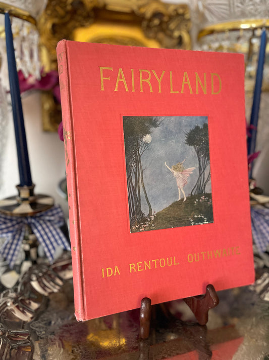 Fairyland - Rare 1929 US First Edition - Ida Rentoul Outhwaite, Lovely Estate Condition